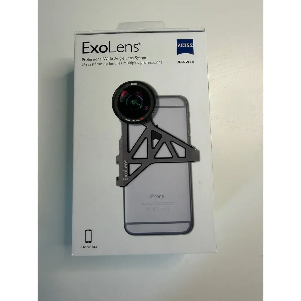 ExoLens ZEISS Professional Wide-Angle Lens System iPhone 6 6s Mutar 0.6x Asph T*